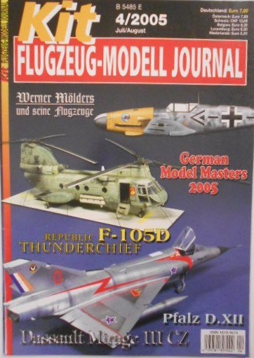 Kit Flugzeug-Modell Journal