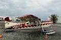 Cessna C-185 with Wheel-Skiis