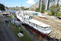 Fregatte HMAS Diamantina in Brisbaine